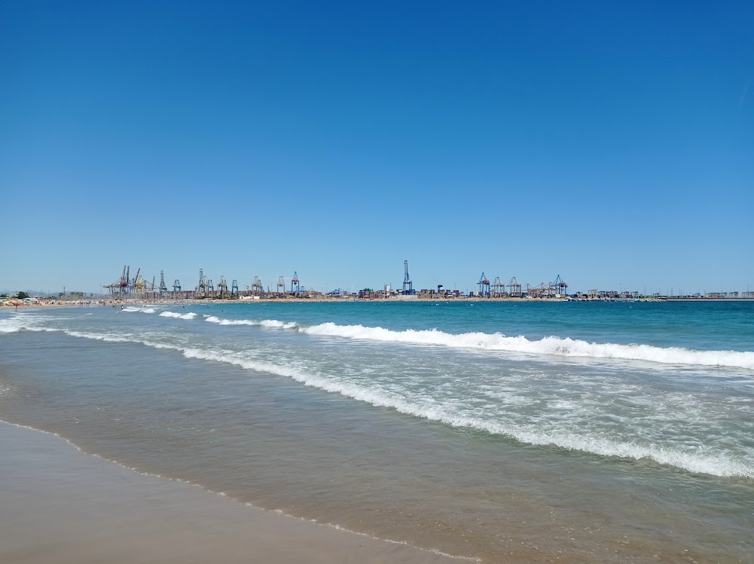 Playa Can de Pinedo en Valencia