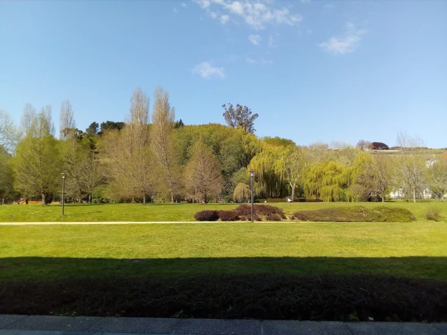 Parque de Galeras (zona canina) en Santiago de Compostela