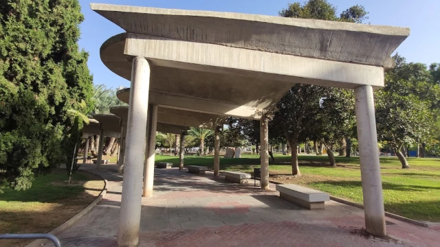 Jardín de las tres copas en Murcia