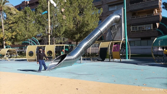 Jardín Plaza del Rocío en Murcia
