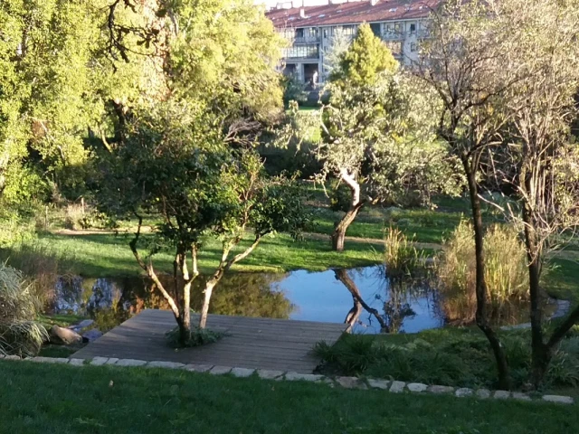 Parque de la Finca do Espiño en Santiago de Compostela