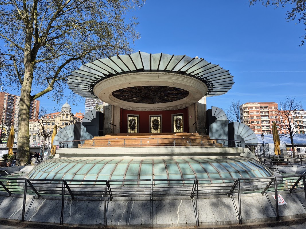 Jardines del Arenal en Bilbao