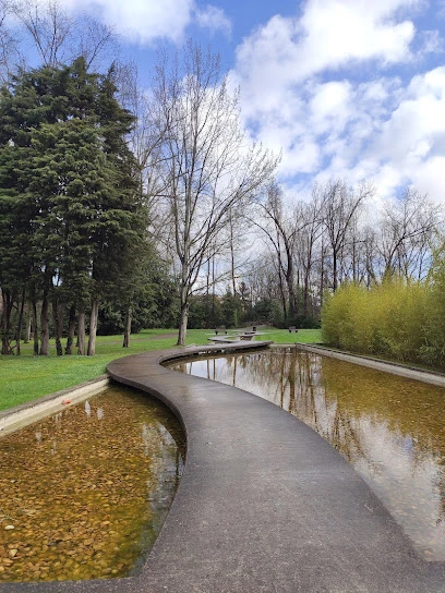 Zona canina de Parque Fluvial en Gijón