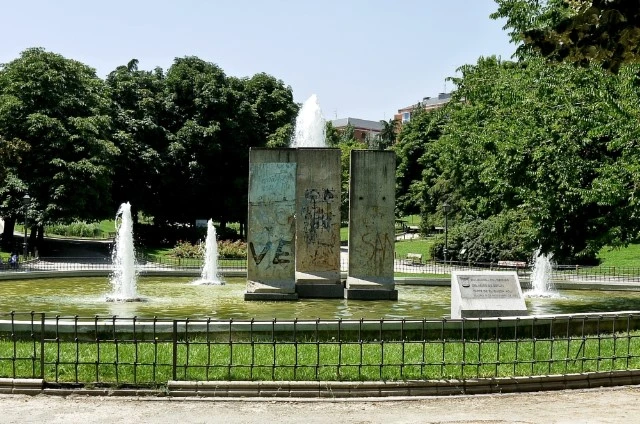 Parque de Berlín en Madrid
