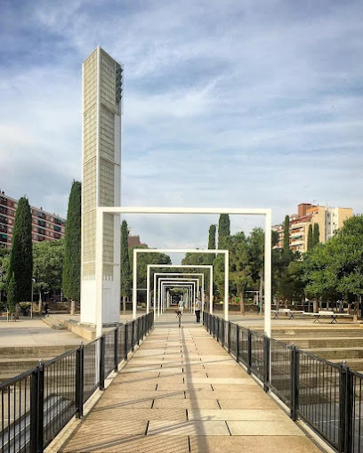 Zona compartida para perros del Parc del Clot en Barcelona