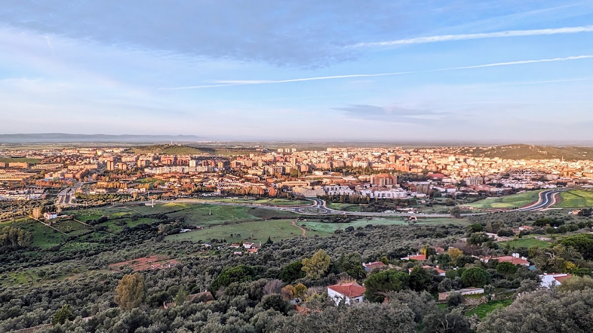 Mirador Santuario Virgen de la Montaña en Cáceres