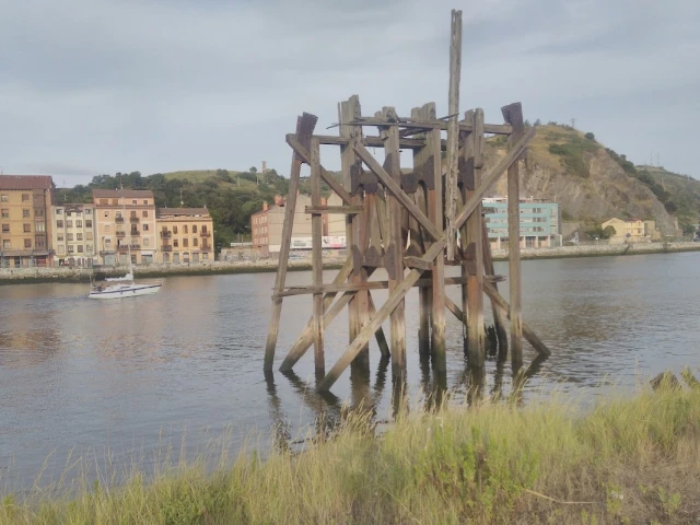Zona canina de Punta Zorrotza en Bilbao