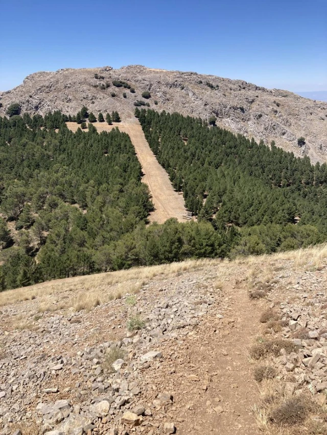 Sendero Cumbre de Jabalcuz en Jaén