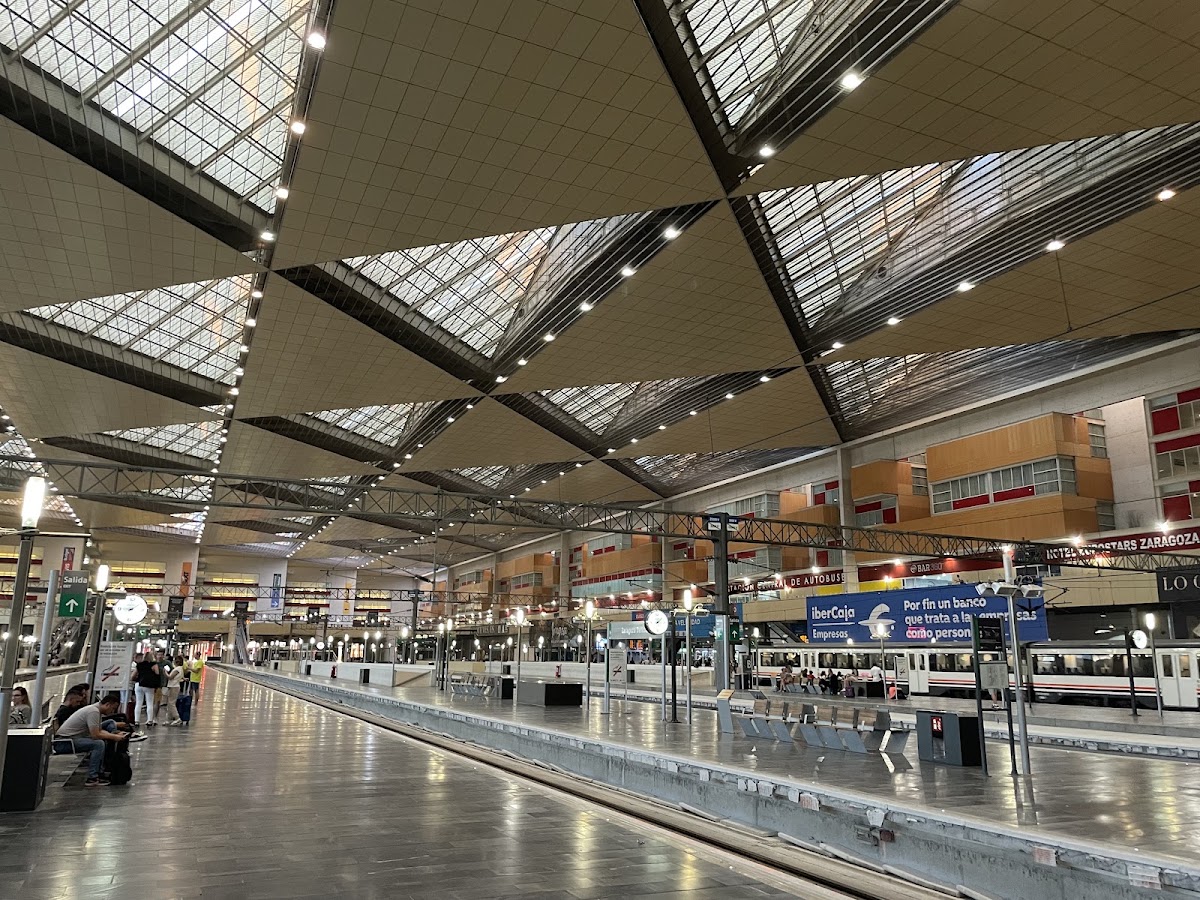 Estación de Zaragoza-Delicias en Zaragoza