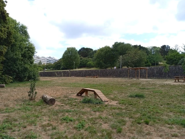 Parque de Eugenio Granell (zona canina) en Santiago de Compostela