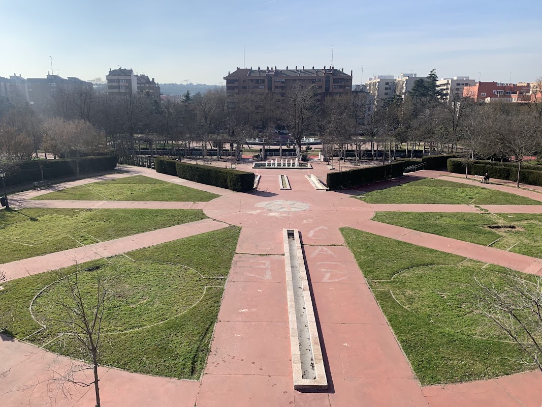 Parque de la Bombilla en Madrid