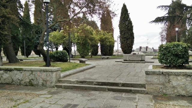 Jardín de la Merced en Salamanca