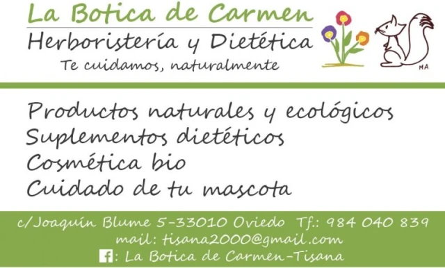 La Botica de Carmen en Oviedo