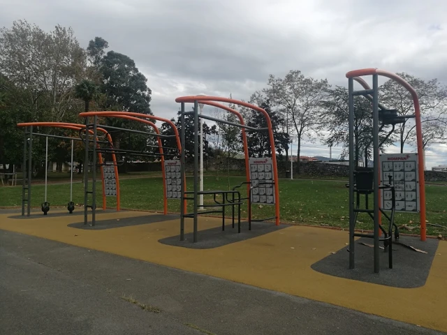 Zona canina del Parque Sarriko en Bilbao