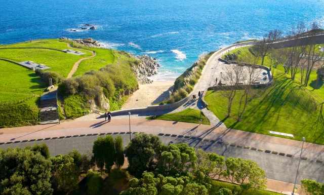 Playa de Adormideras en A Coruña