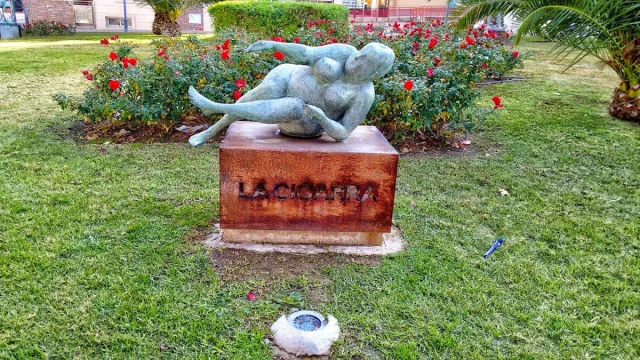 Parque escultórico Antonio Campillo en Murcia
