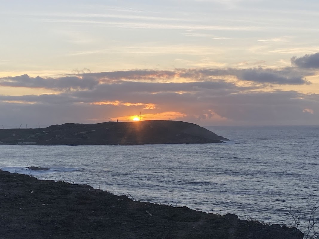 Cala de Bens (playa canina) en A Coruña