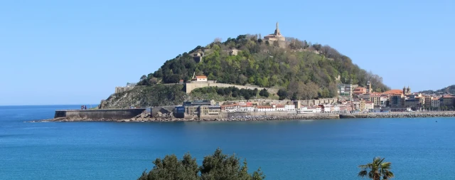 Monte Urgull en San Sebastián