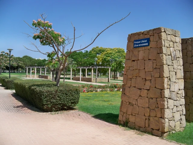 Parque canino Parque Litoral en Málaga