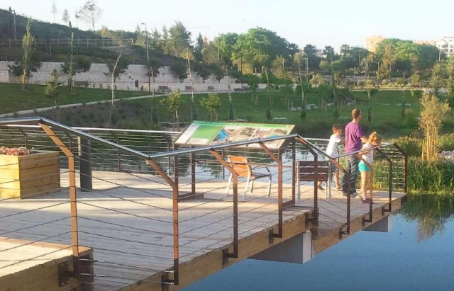 Itinerario ambiental Parque La Marjal en Alicante