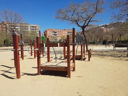Zona canina de los Jardins del Clot de la Mel en Barcelona