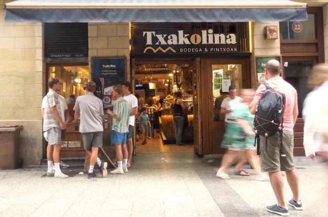 Txakolina Taberna en San Sebastián