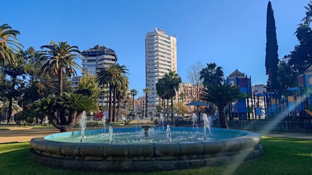Jardines del Muelle en Huelva