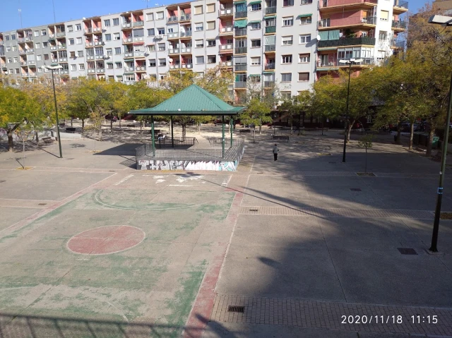 Jardín de la Memoria en Zaragoza