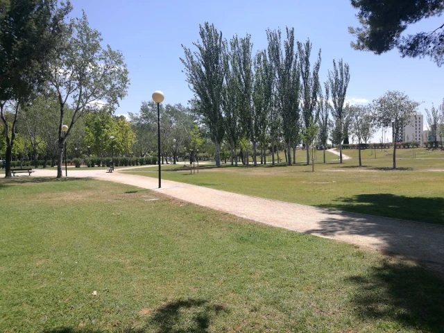 Parque de Oriente en Zaragoza