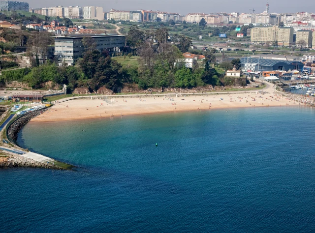 Playa de Oza en A Coruña