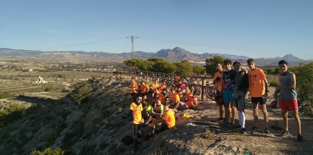 Sendero del Monte Orgegia en Alicante