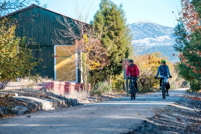Camino Natural Vía Verde del Aceite - Inicio Jaén en Jaén
