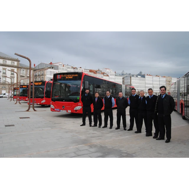 Tranvías (Compañía de Tranvías de La Coruña, S.A.) en A Coruña