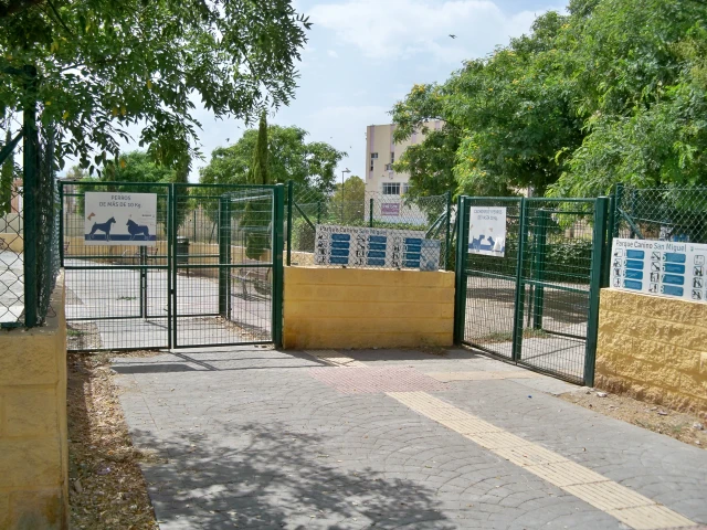 Parque canino San Miguel en Málaga