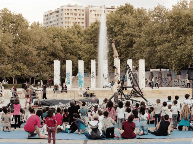 Parque Delicias en Zaragoza