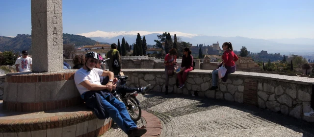 Mirador de San Cristóbal en Granada