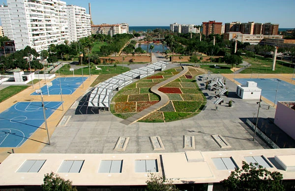 Parque canino Parque del Oeste en Málaga