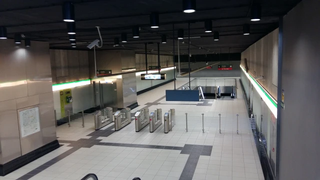 Estación Metro Málaga La Unión en Málaga